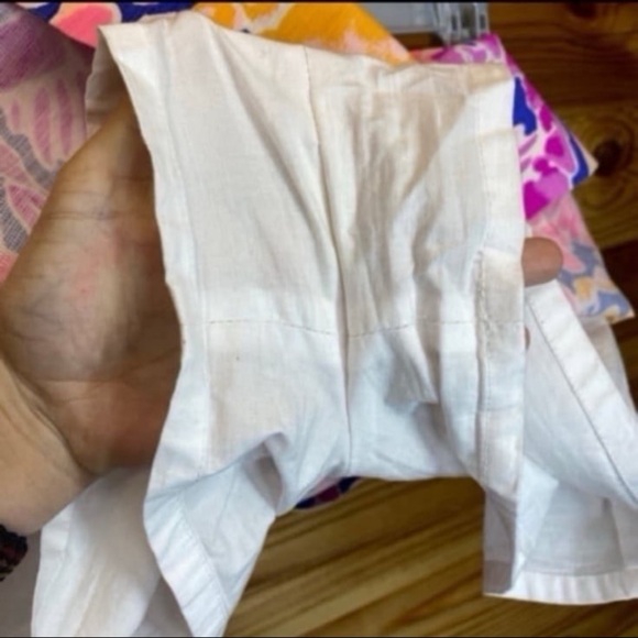 Lillly Pulitzer marigold skort skirt brilliant blue catch and release size 4 - Picture 7 of 8